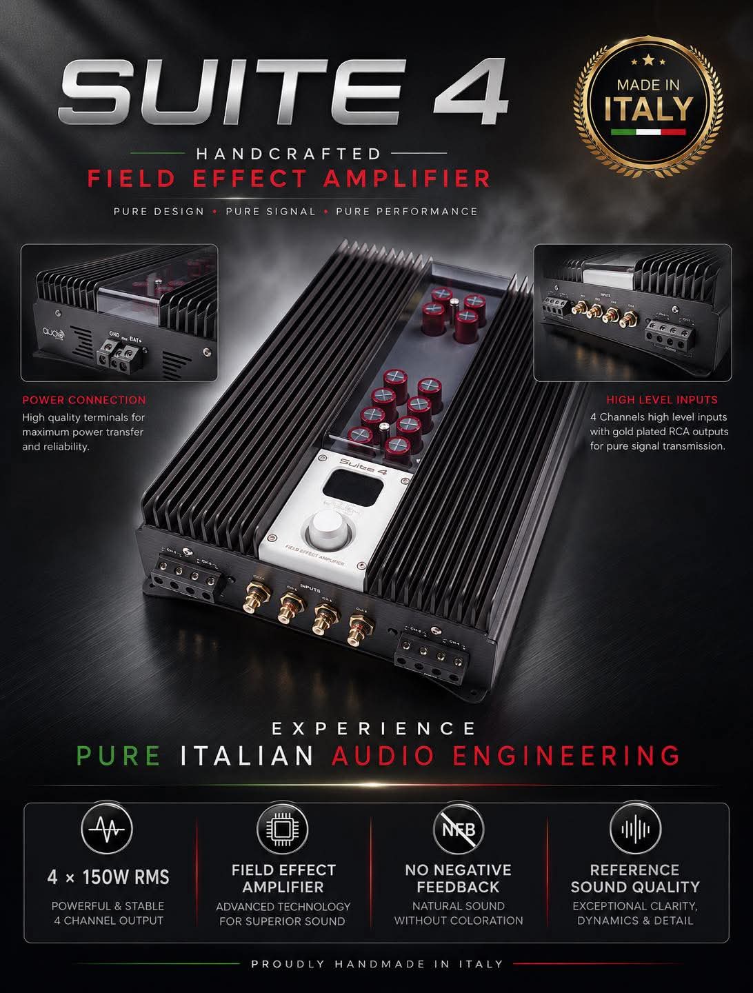 Audio Solution - Suite 4 Field Effect Amplifier